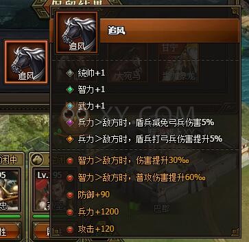 三國群雄傳追風