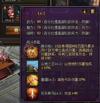 三國群雄傳張飛