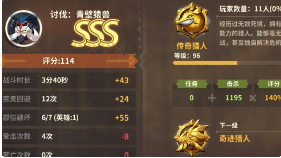 《狩獵時刻》青壁猿獸新手打法攻略