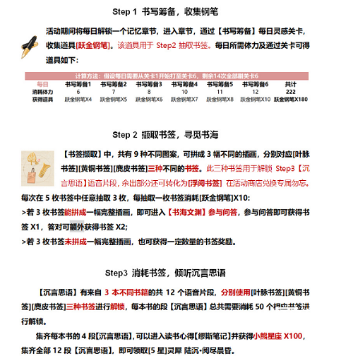 《光與夜之戀》霧城書聲活動攻略