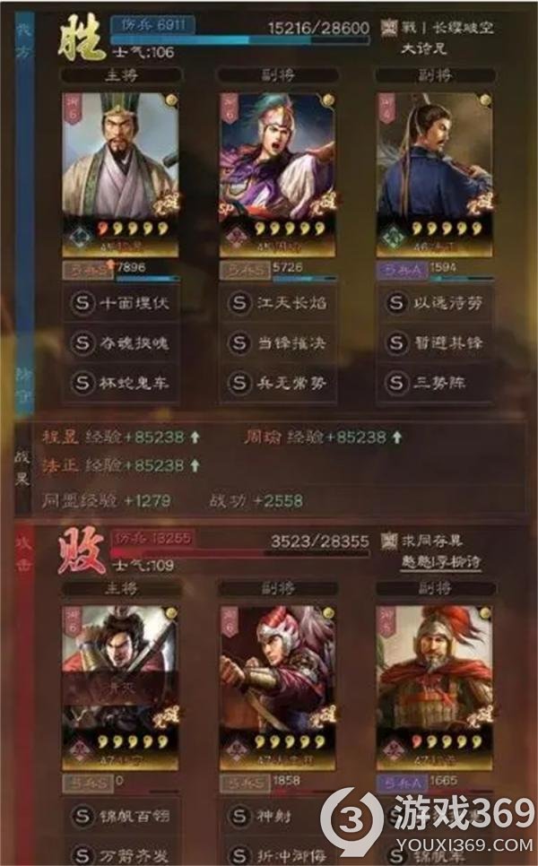 《三國志戰略版》平民另類三勢陣 程昱法正SP周瑜