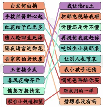 《漢字找茬王》狂飆臺詞押韻挑戰通關攻略
